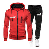 Tracksuit Men Two Pieces Set Mens Sportswear Male Jacket Hoodie And Pants Sweatsuit Clothes Ropa Hombre 2020 New Plus Size S-3XL