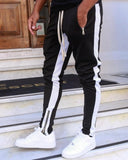 Hommes pantalon jogging décontracté Fitness hommes vêtements de sport pantalons de survêtement pantalon de survêtement maigre pantalons de sport noir Jogger pantalon de survêtement